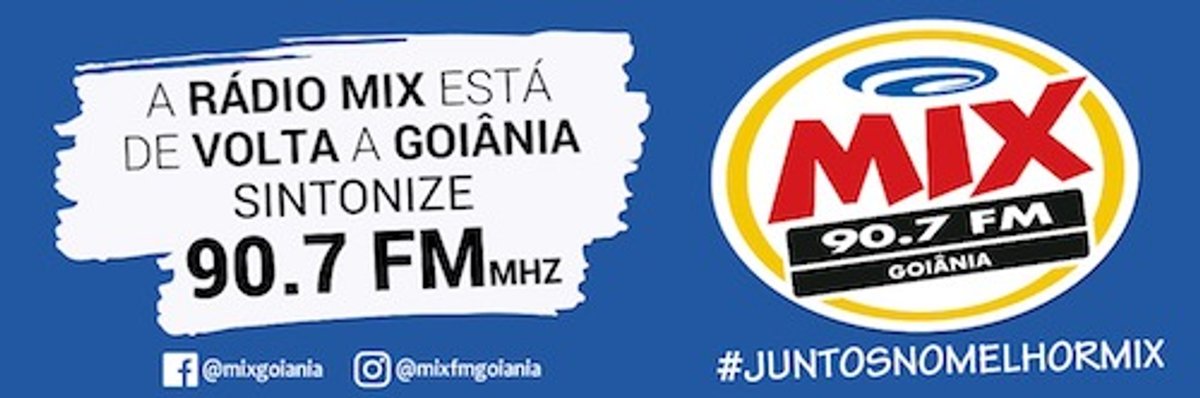 Exclusivo: Mix FM confirma estreia de afiliada em Goiânia para esta terça-feira (10)