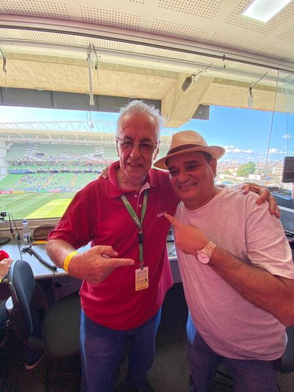 Rádio Itatiaia terá estreia da dupla Pequetito e Alberto Rodrigues na transmissão de jogo do Cruzeiro
