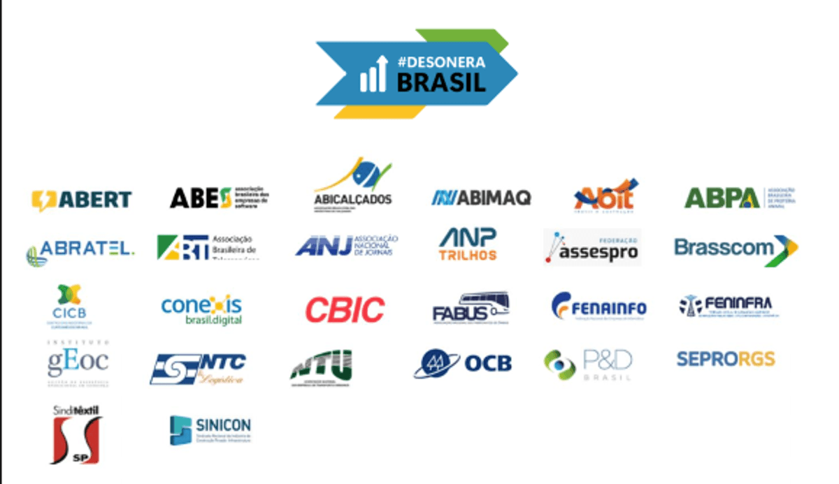 Associações apoiam derrubada de veto do projeto que prorroga desoneração da folha de pagamento