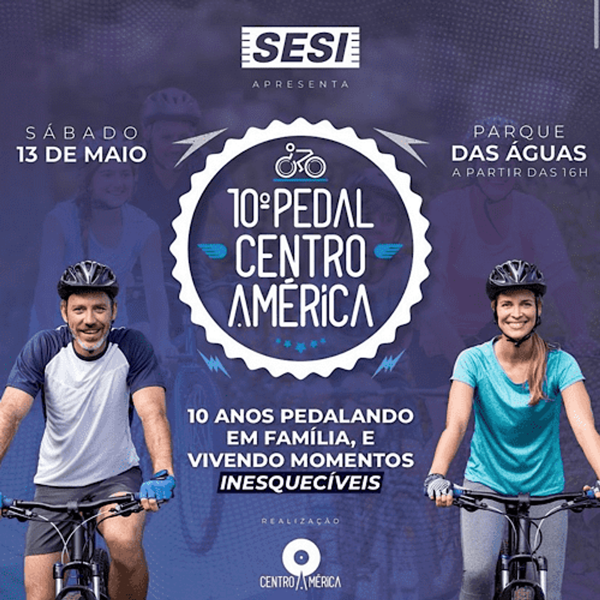 Centro América FM Easy de Cuiabá realiza mais uma edição de pedal ciclístico