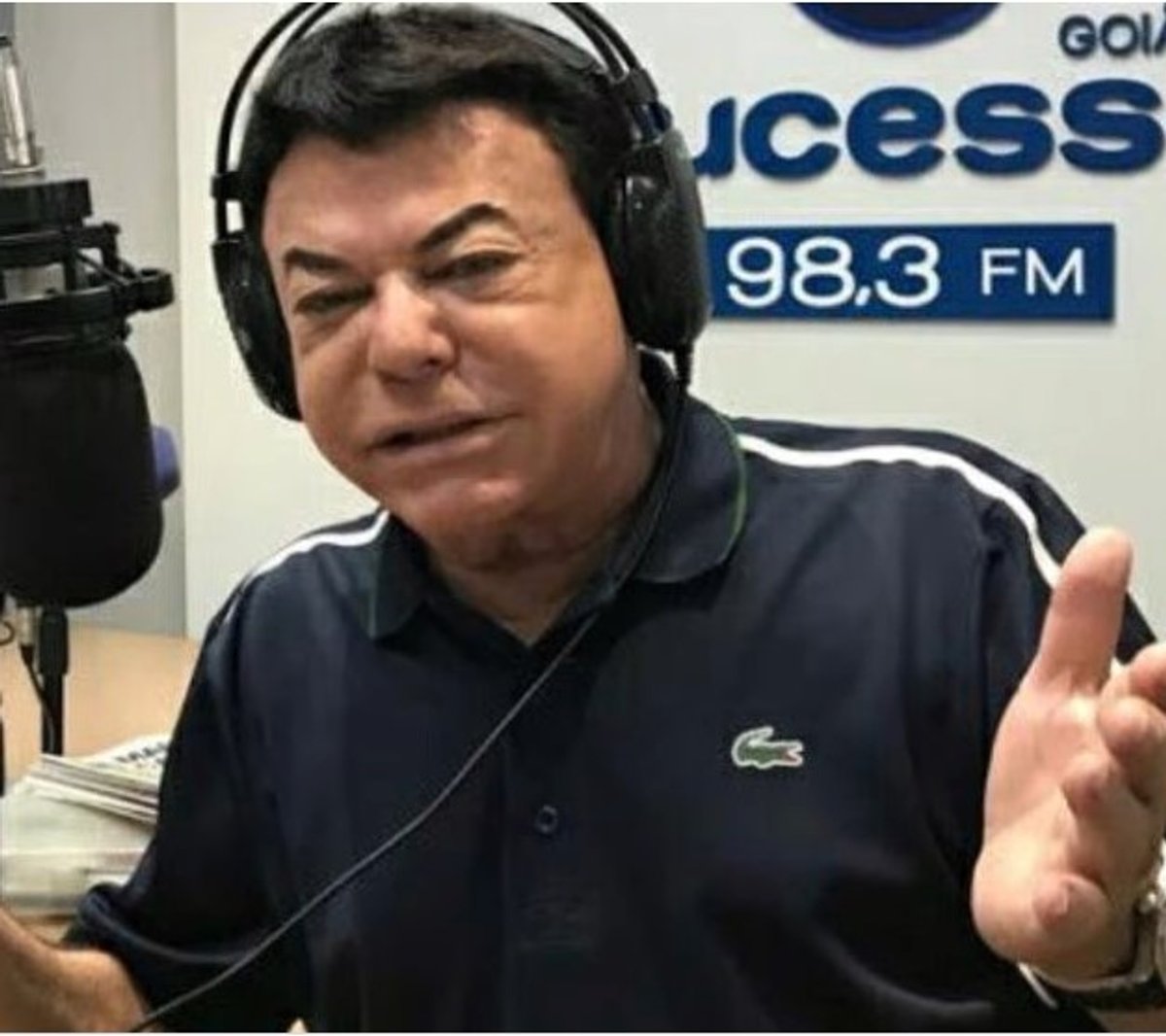 Radialista Barbosinha, da Sucesso FM de Goiânia, morre aos 75 anos após passar por cirurgia