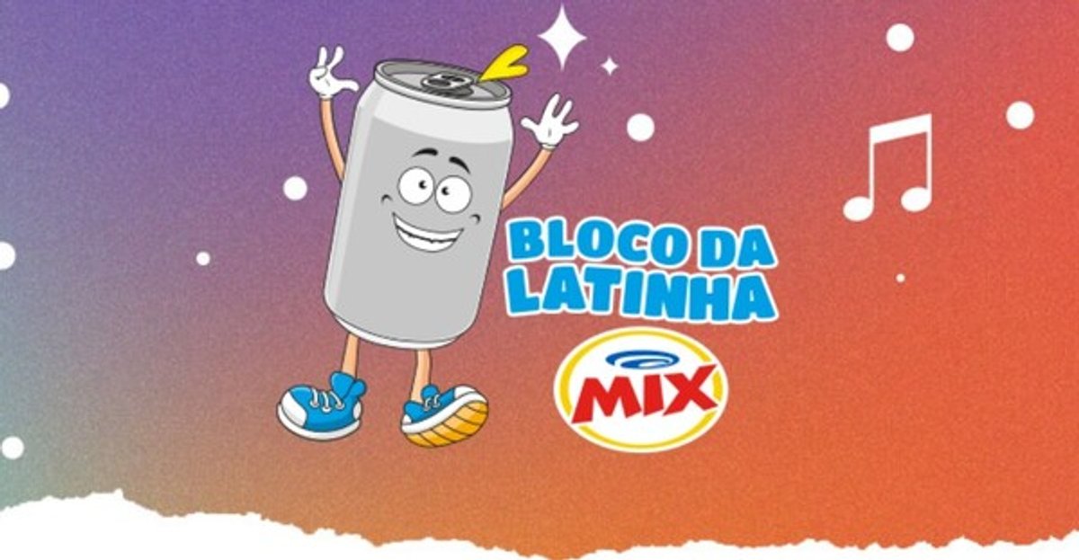 Bloco da Latinha Mix reúne mais de 1 milhão de foliões no Ibirapuera e reforça força da marca no Carnaval paulistano