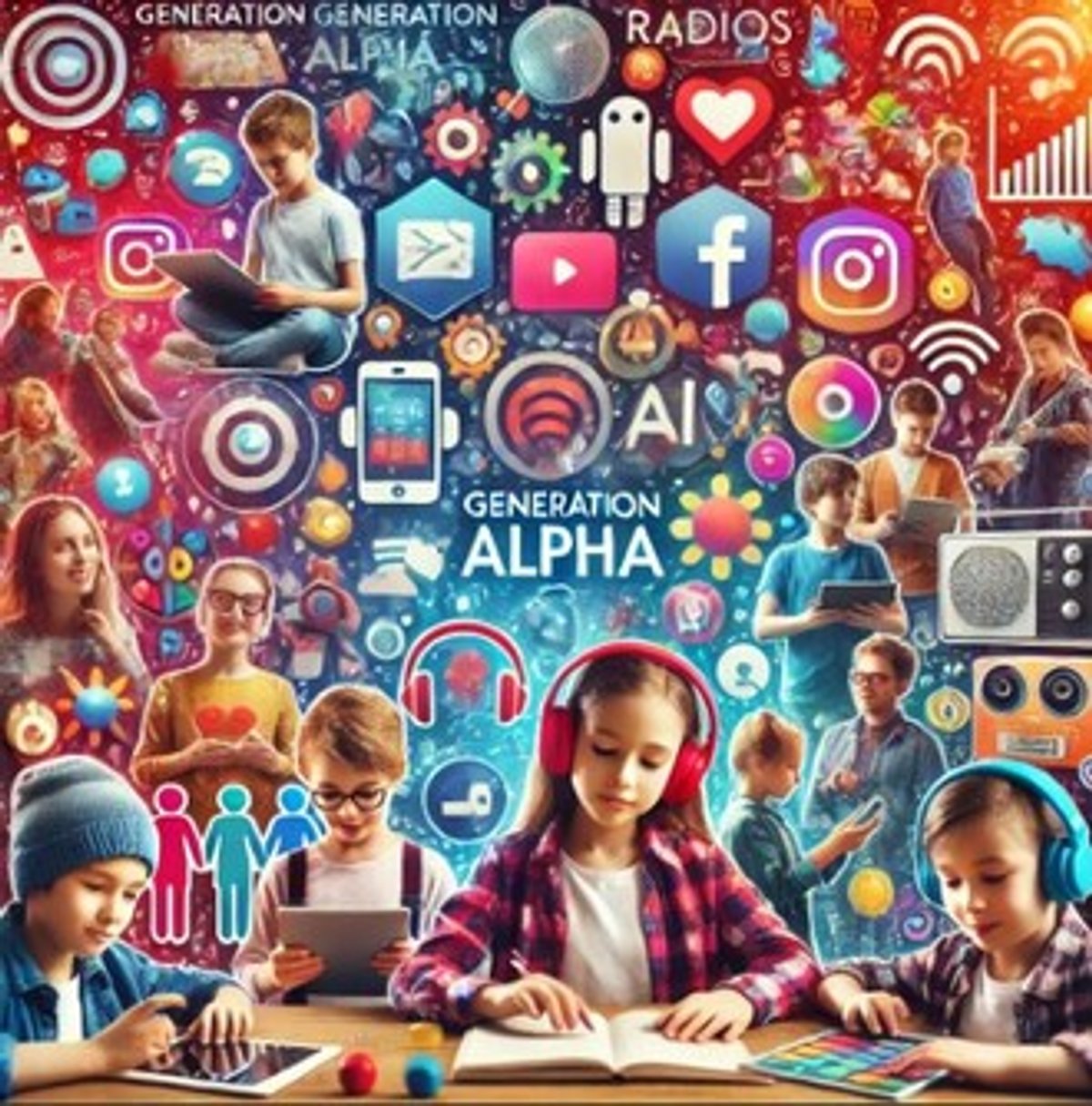 Estudo revela preferências da geração alpha em relação à mídia nos Estados Unidos