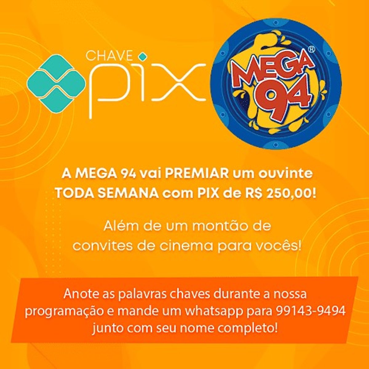 Mega 94 FM intensifica ações promocionais em Campo Grande (MS)