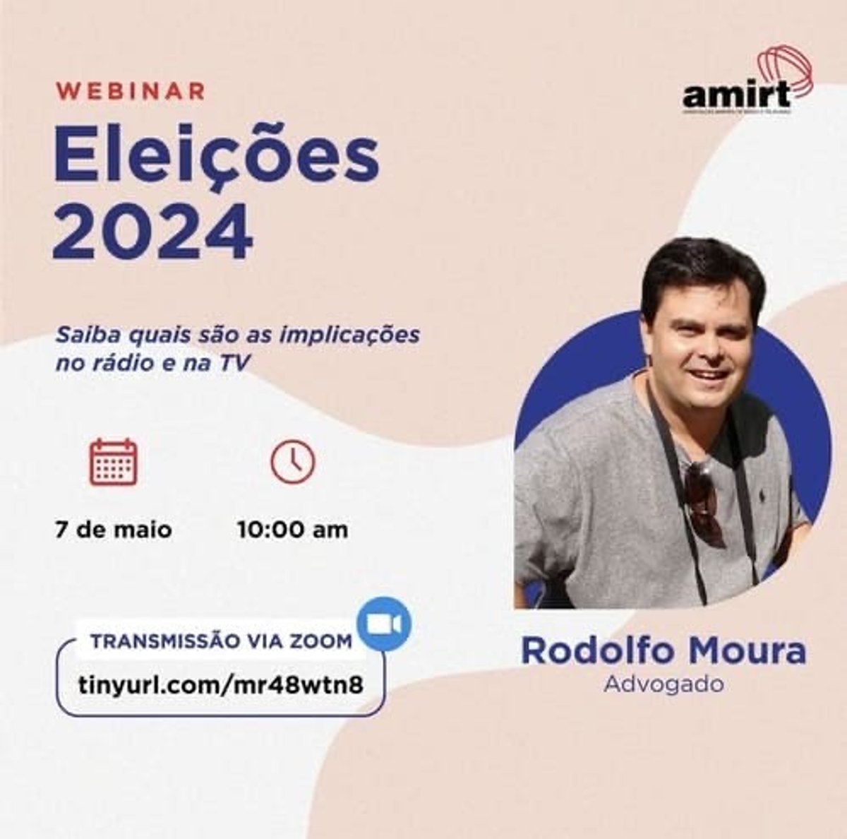 Amirt promove webinar para tratar sobre as Eleições 2024
