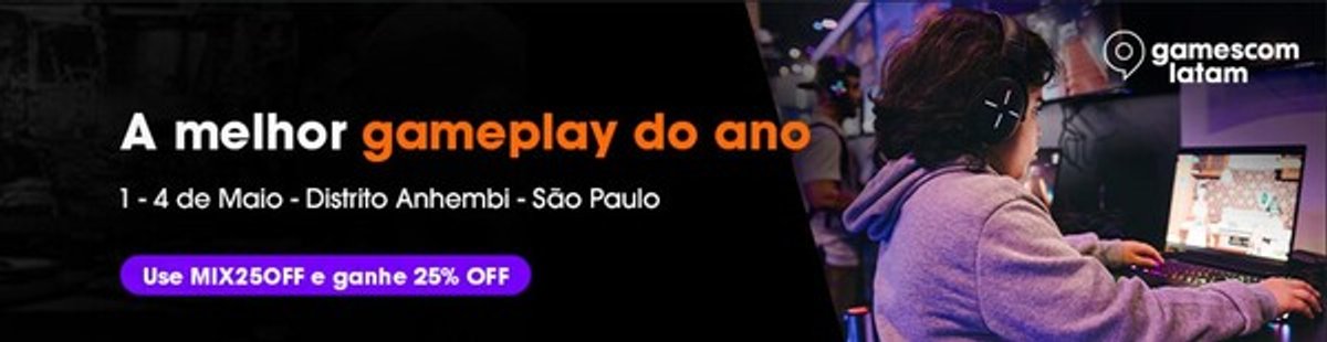 Rádio Mix FM é media partner oficial da Gamescom Latam 2025 e promove cobertura multiplataforma do evento