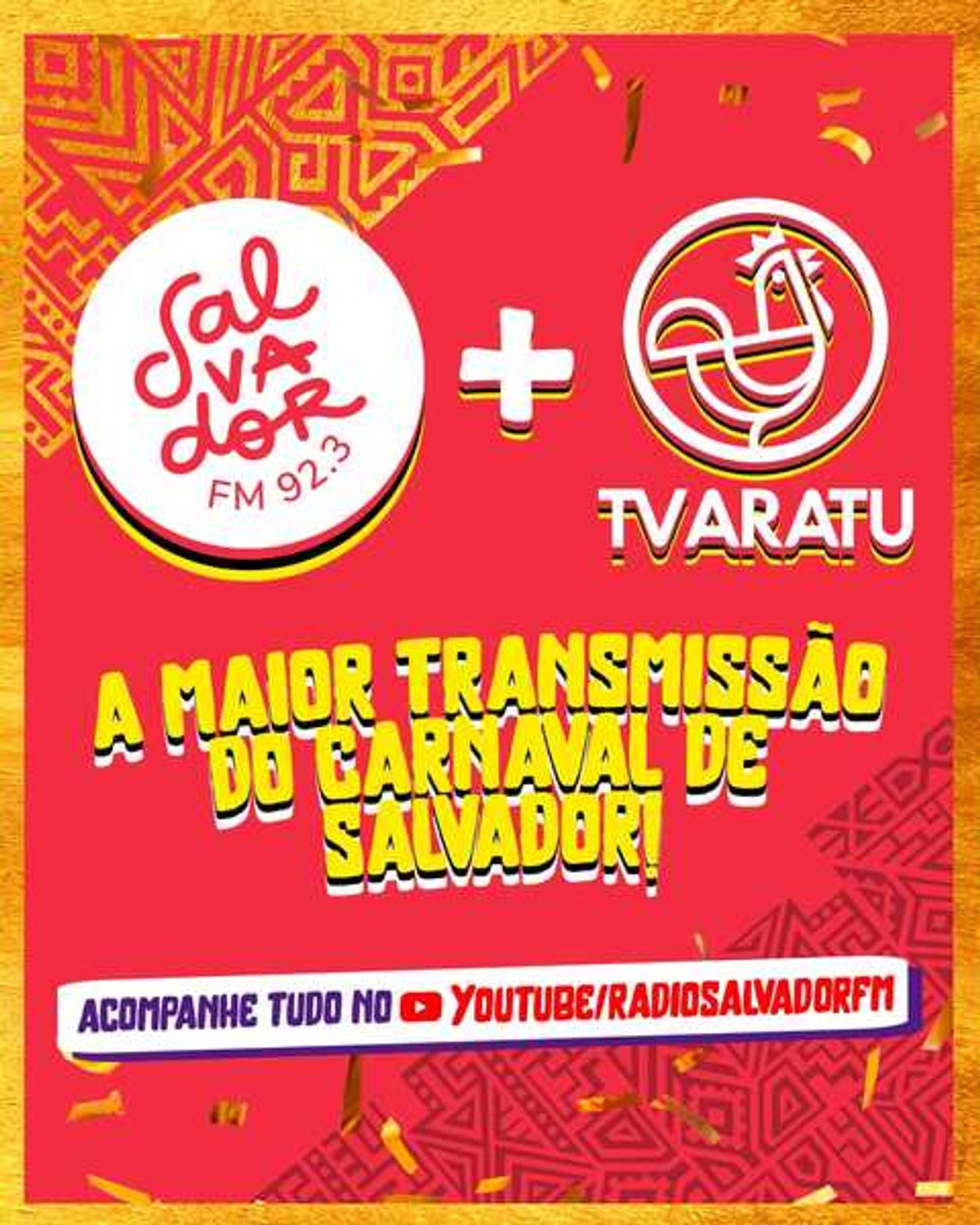 Salvador FM firma parceria com TV Aratu para a transmissão do Carnaval 2024