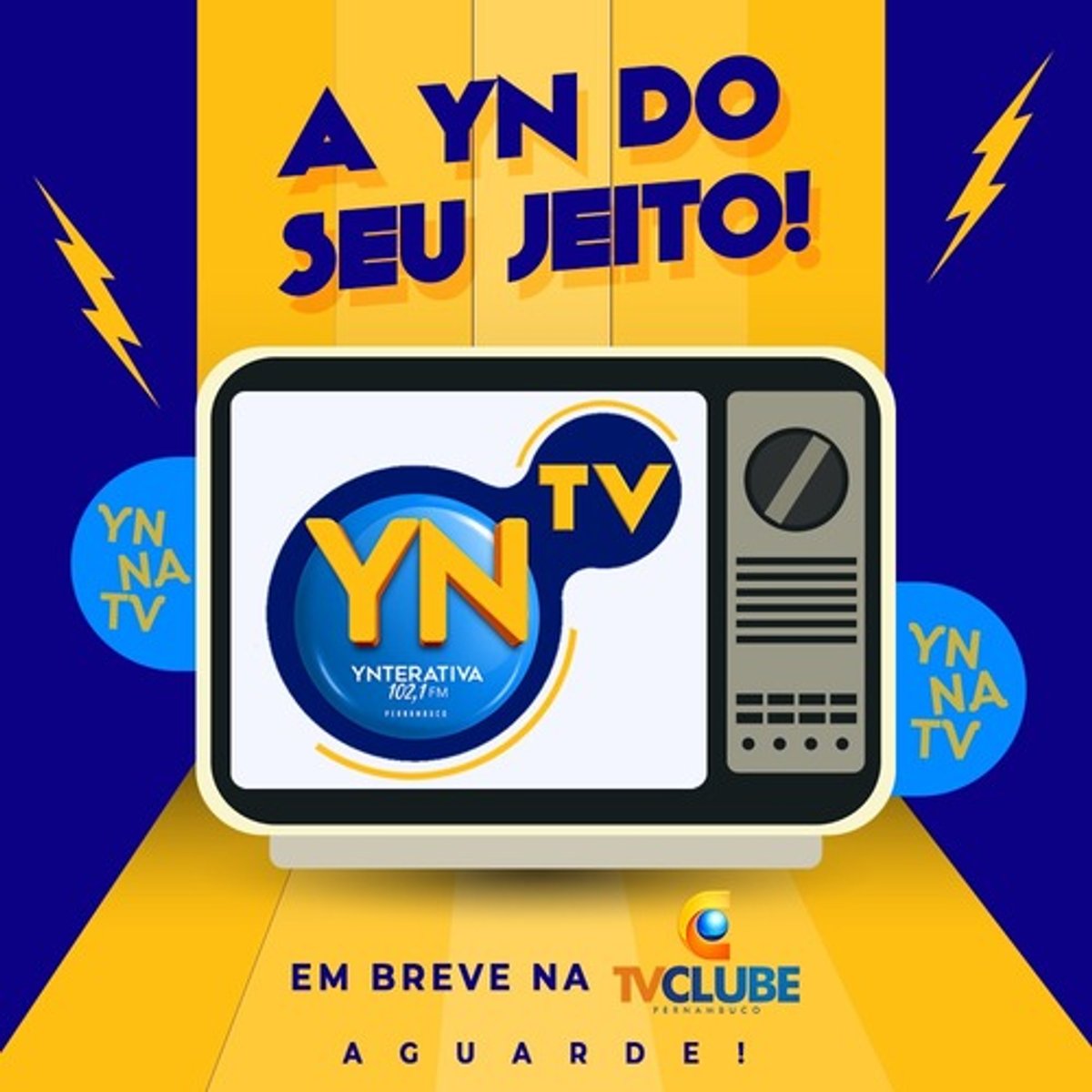 Ynterativa FM terá programa transmitido de forma simultânea na TV. Estreia será em agosto