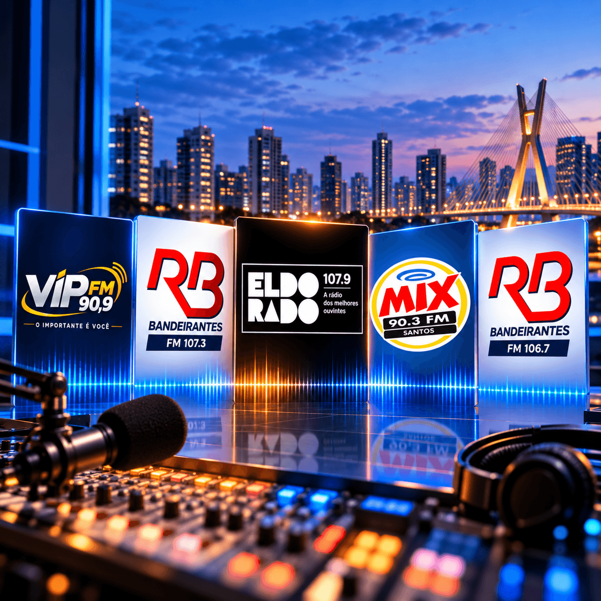 Eldorado FM estreia hoje em 107.9 FM e completa efeito dominó de mudanças no dial de São Paulo