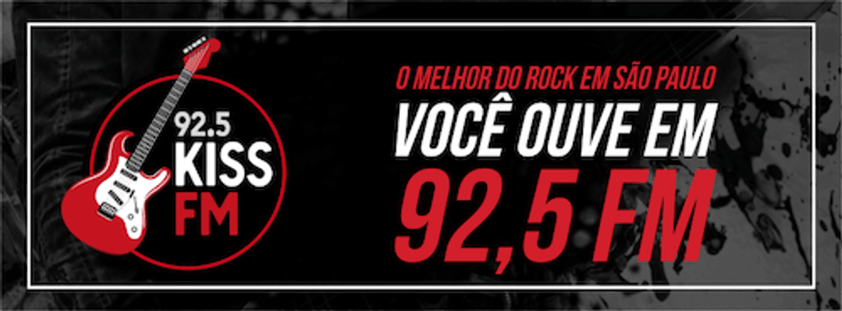 Após mudança de canal, Kiss FM apresenta um novo logotipo em São Paulo