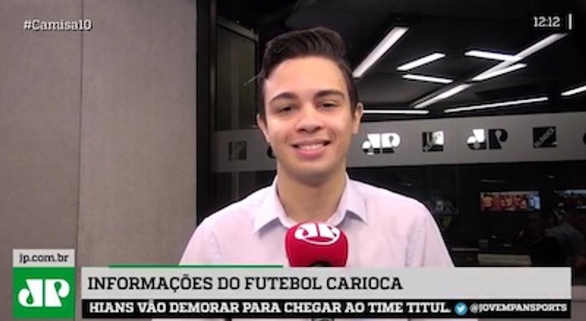 Jovem Pan passa a contar com repórter de apenas 17 anos