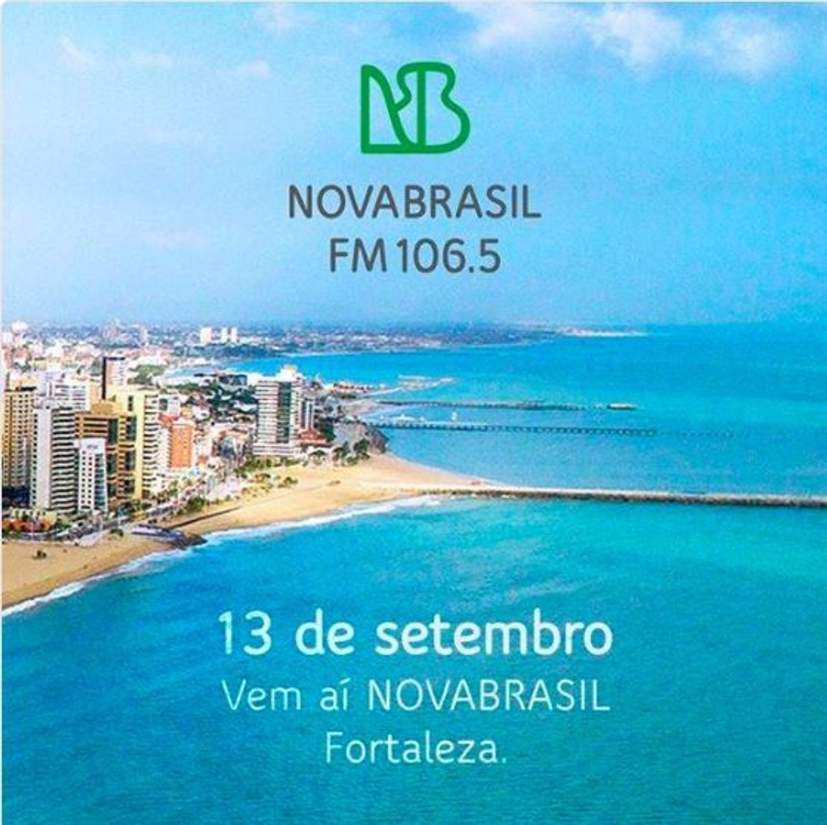 Após quase vinte dias de expectativa, NOVABRASIL FM já está no ar em Fortaleza