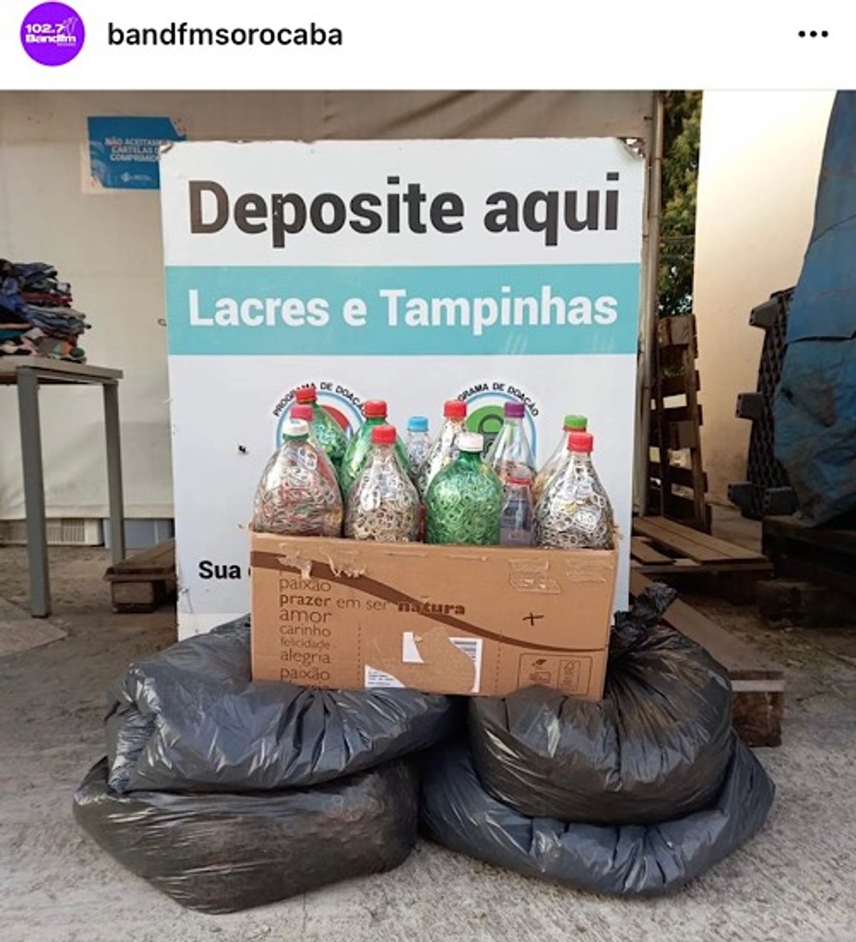 Band FM contribui com ação promovida pela Santa Casa de Sorocaba (SP)