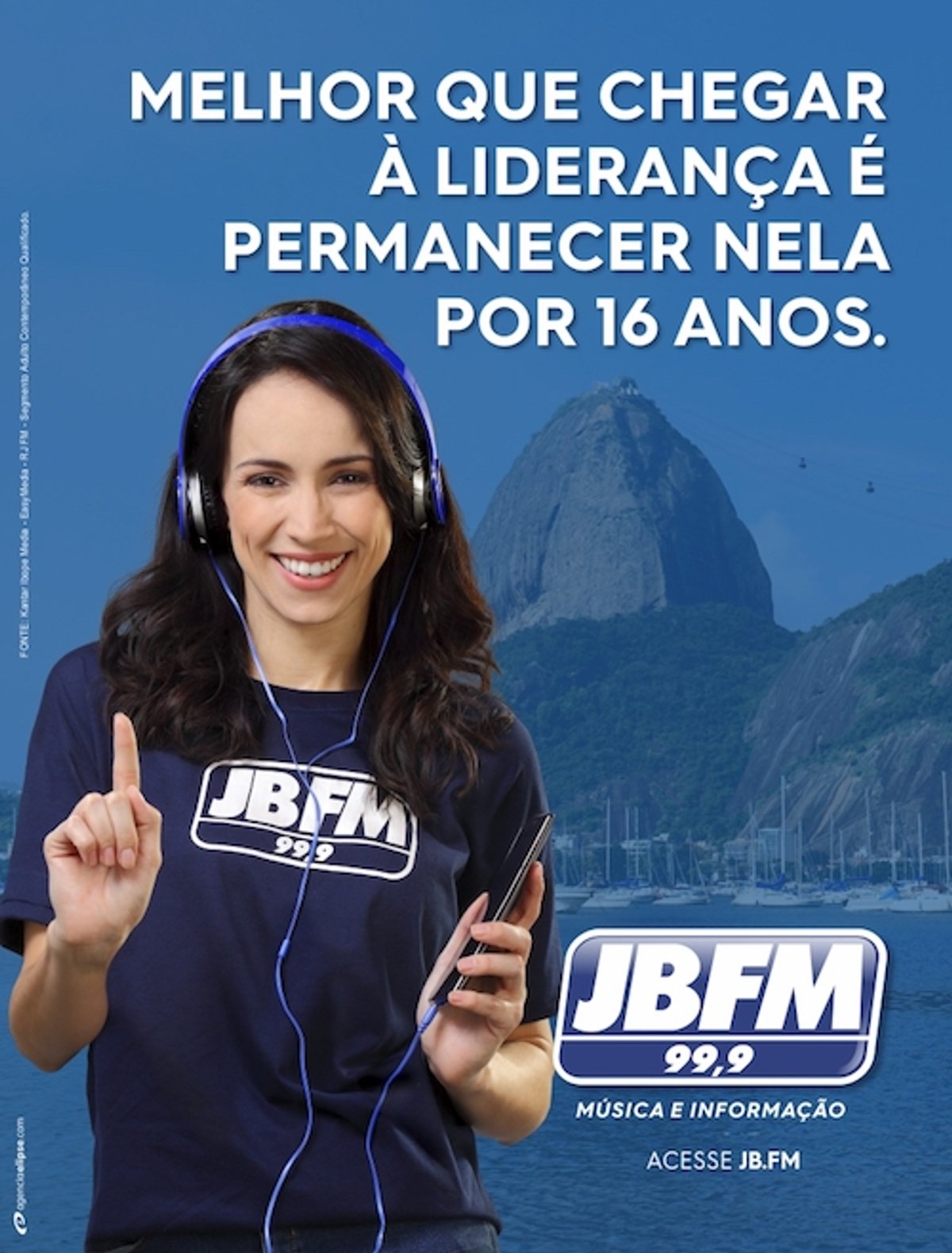 JB FM lança campanha institucional com peças em ônibus, rodovias, avenidas e internet no Rio de Janeiro