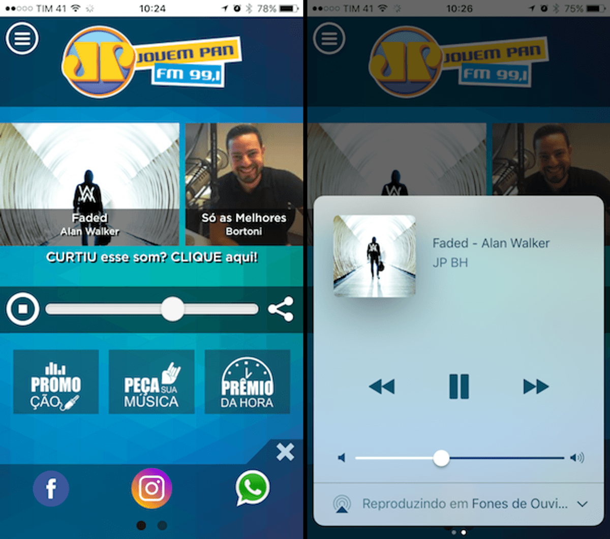 Jovem Pan FM apresenta novo aplicativo interativo em Belo Horizonte