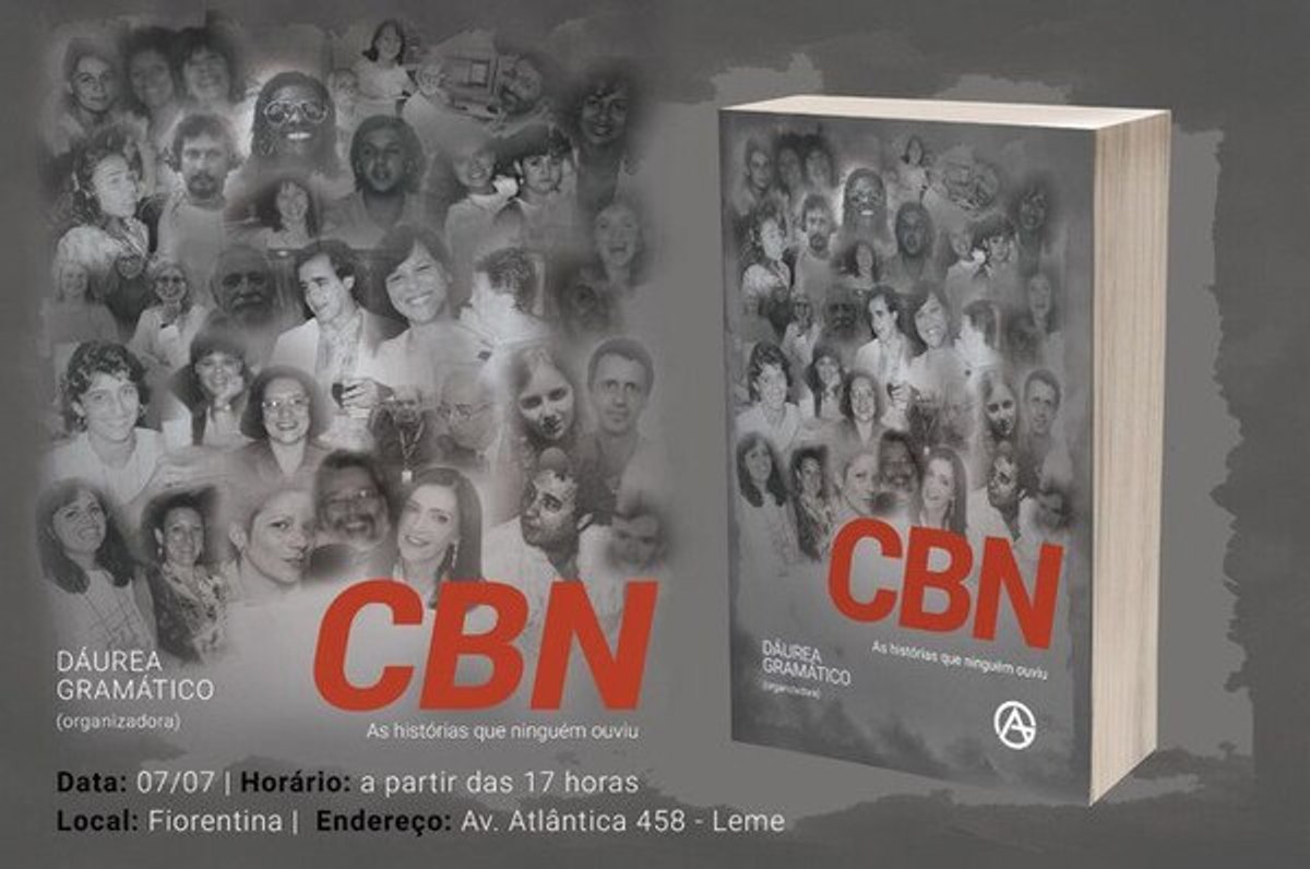 Livro sobre bastidores da criação da CBN será lançado nesta quinta-feira (30), no Rio de Janeiro