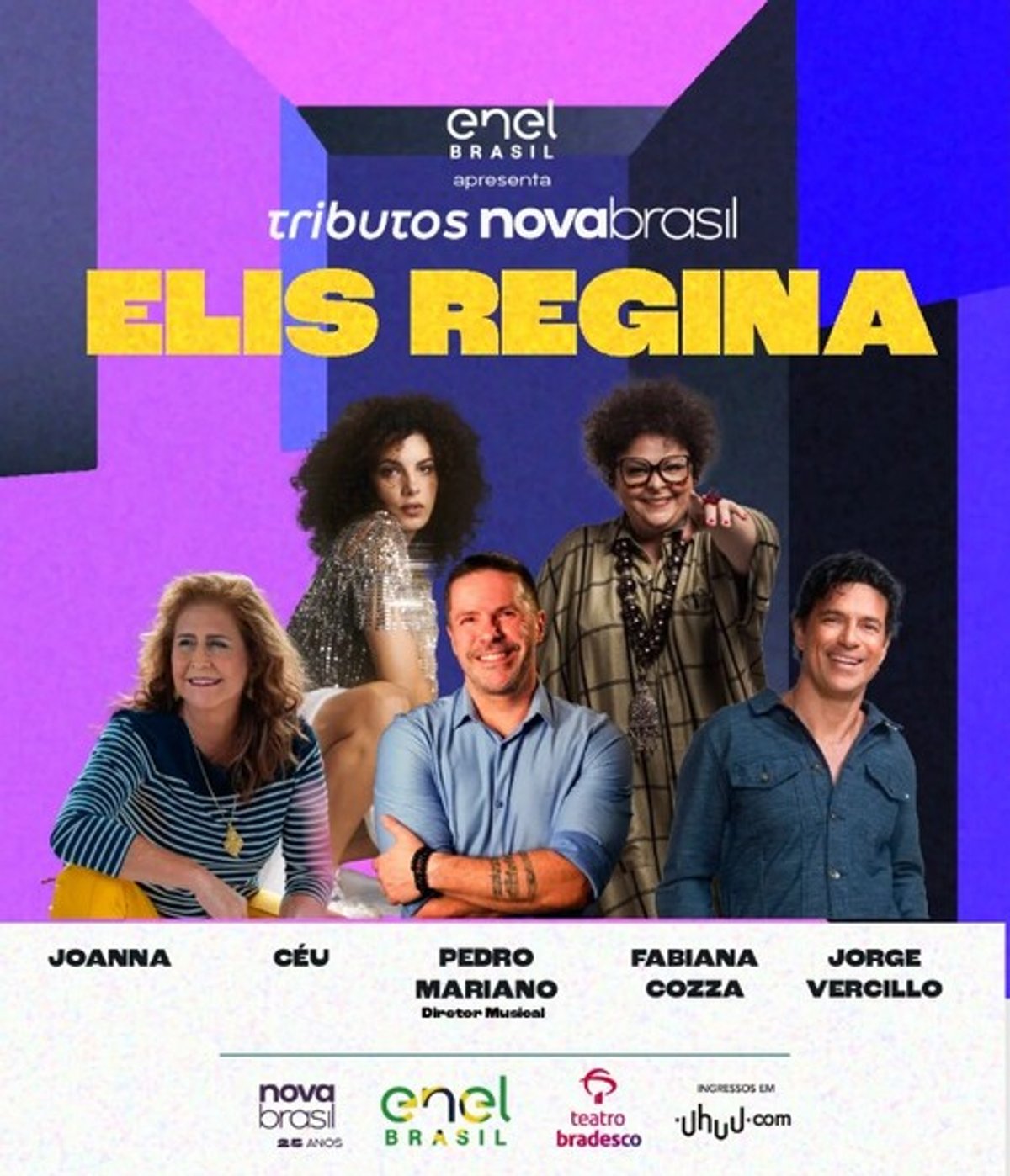 Novabrasil FM e Enel realizam show em tributo a Elis Regina em São Paulo