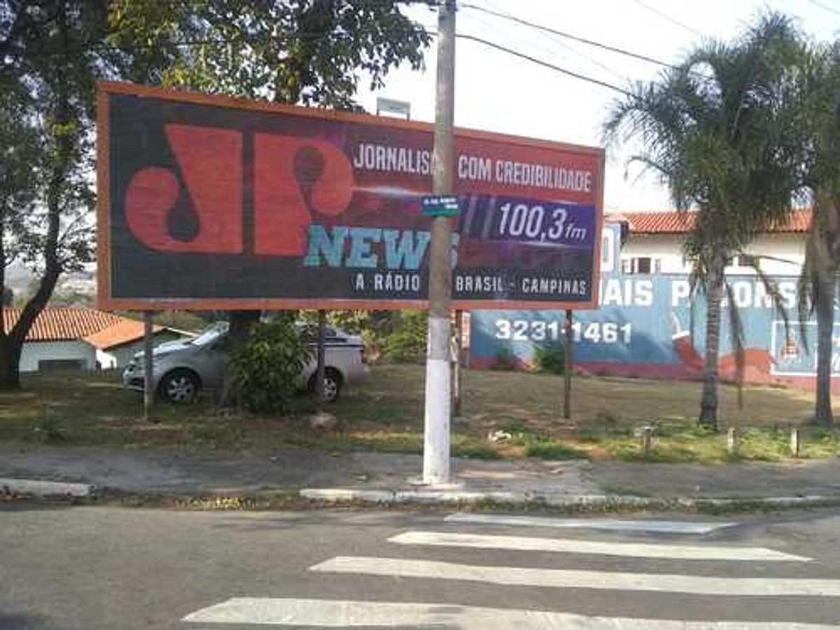 Jovem Pan News investe em campanha de rua em Campinas para divulgar novo canal. Rede terá FM na região de Ribeirão Preto