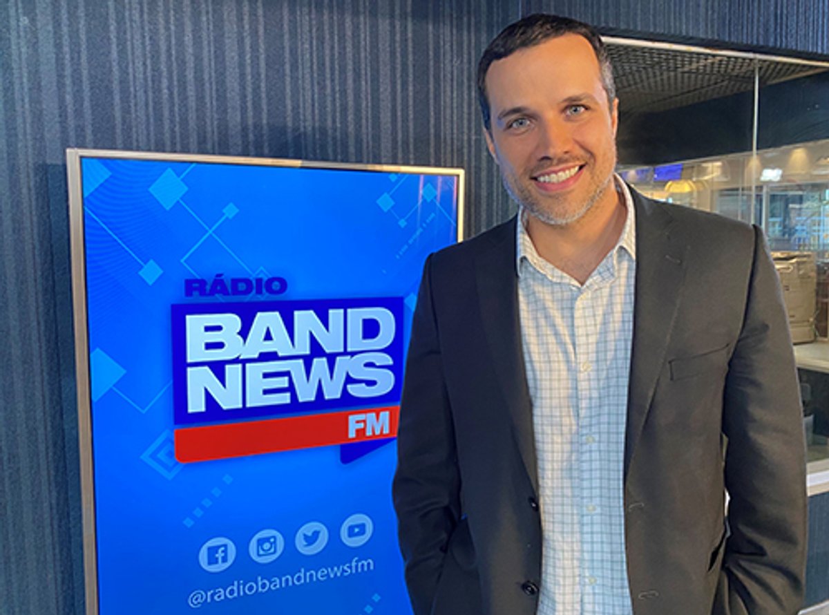 Felipe Moura Brasil estreia nesta segunda-feira (22) na rede BandNews FM