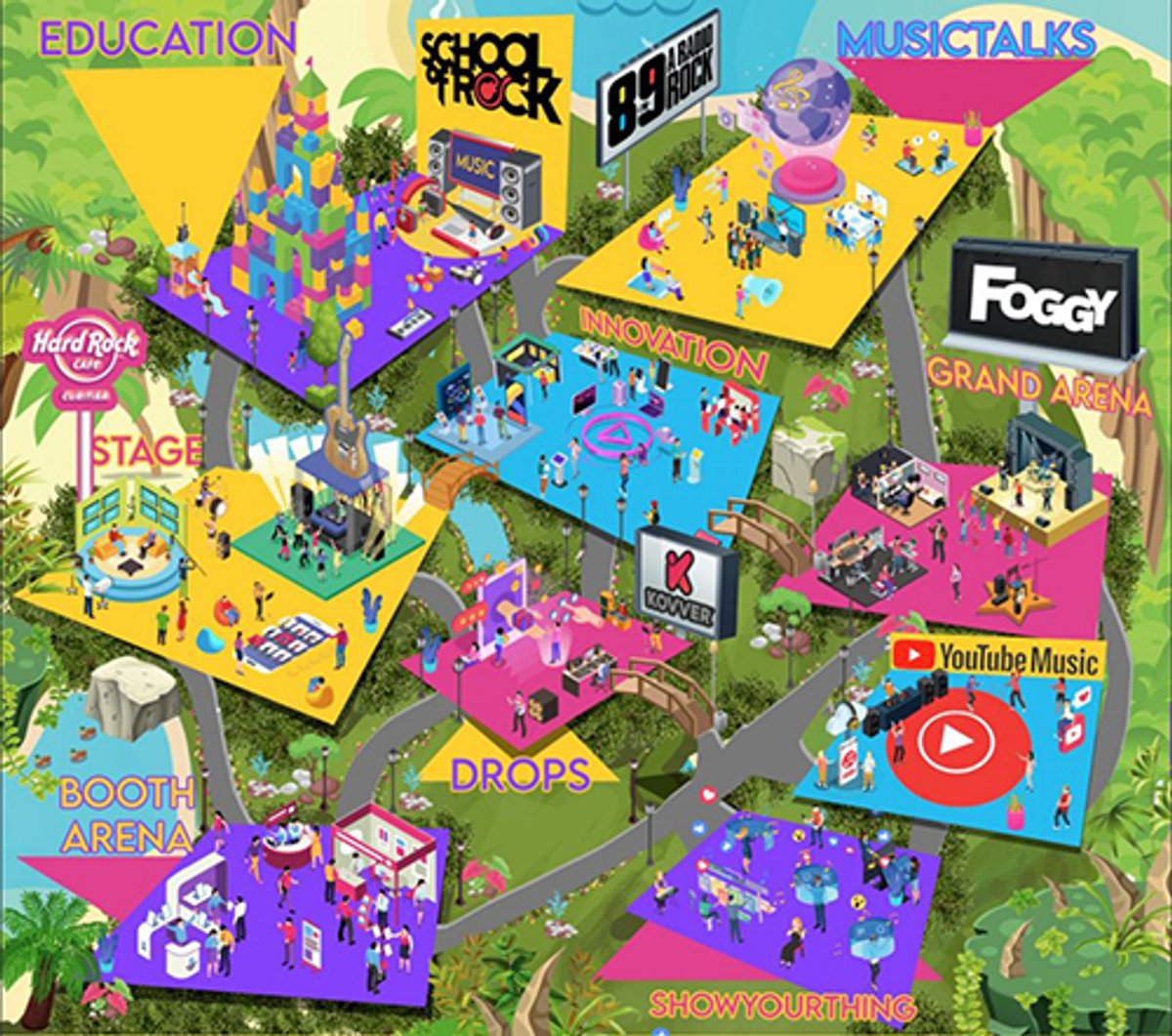 89 FM A Rádio Rock promove o Play Music Com, evento que será transmitido gratuitamente pelo YouTube