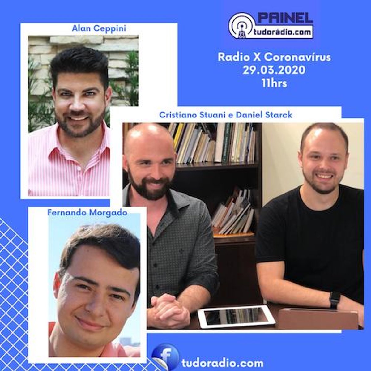 Assista aqui a 23ª edição do Painel tudoradio.com: O impacto da pandemia do novo coronavírus no rádio