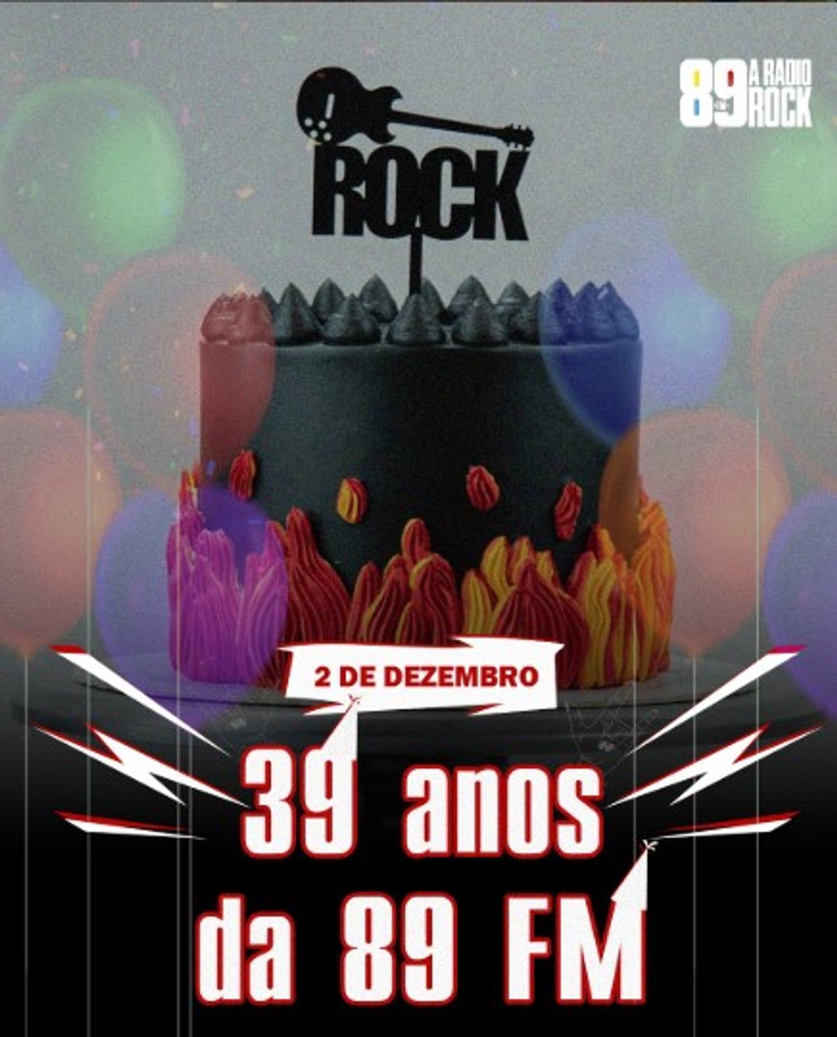 89 FM A Rádio Rock realiza mais uma edição da ação Dia da Camiseta de Rock em referência ao seu aniversário