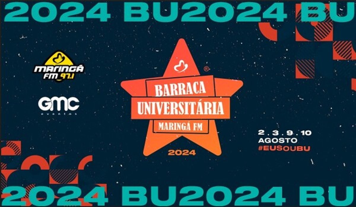 Maringá FM anuncia realização de mais uma edição da Barraca Universitária em Maringá (PR)