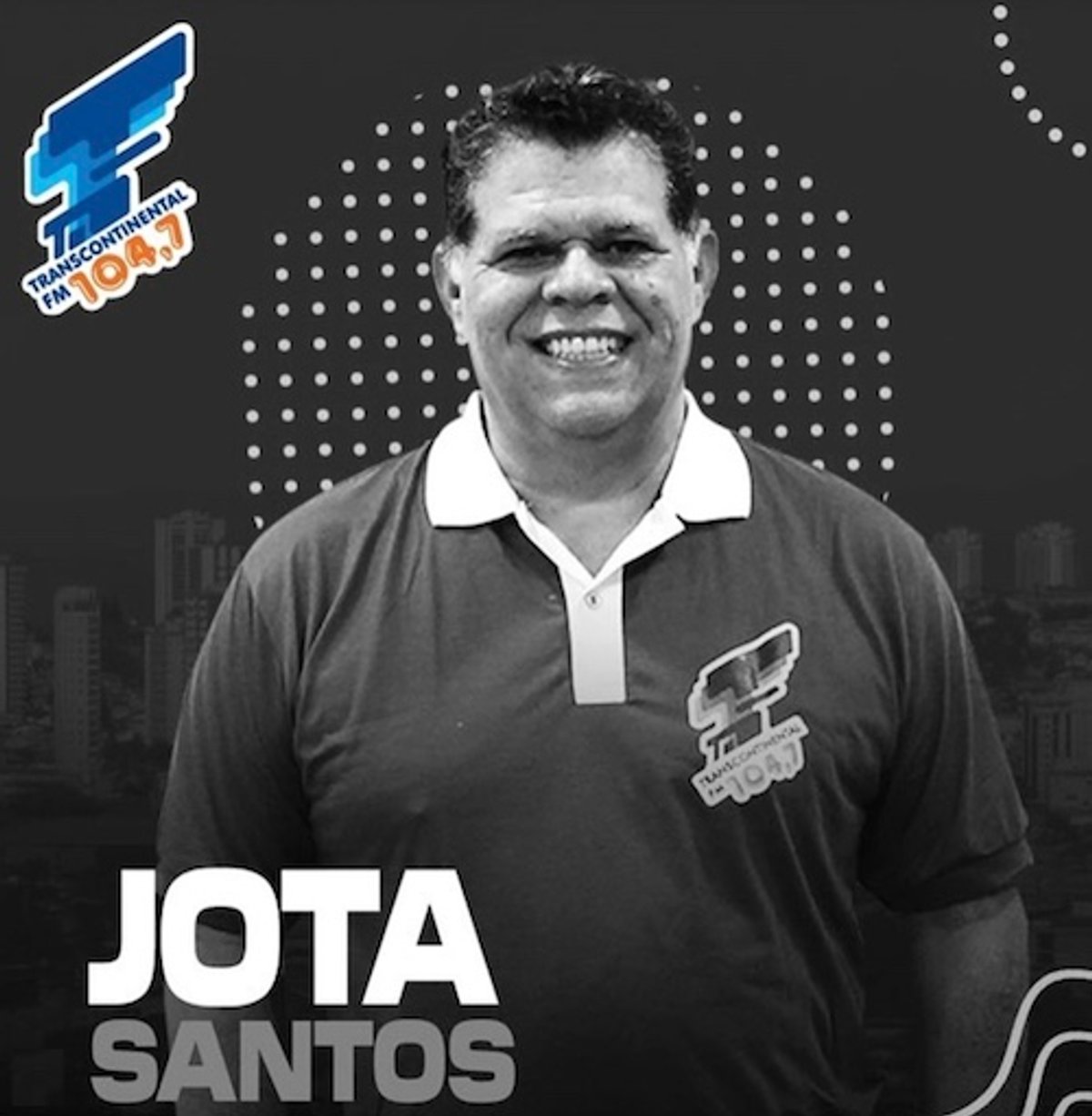Jota Santos, comunicador da Transcontinental FM, falece aos 66 anos