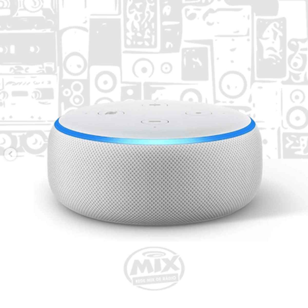 Rádio Mix FM lança game Áudio das Antigas e sorteia smart speaker com Alexa