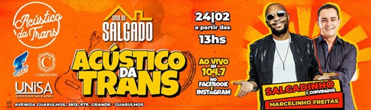 Transcontinental realiza mais uma edição do Acústico da Trans nesta terça-feira (24)