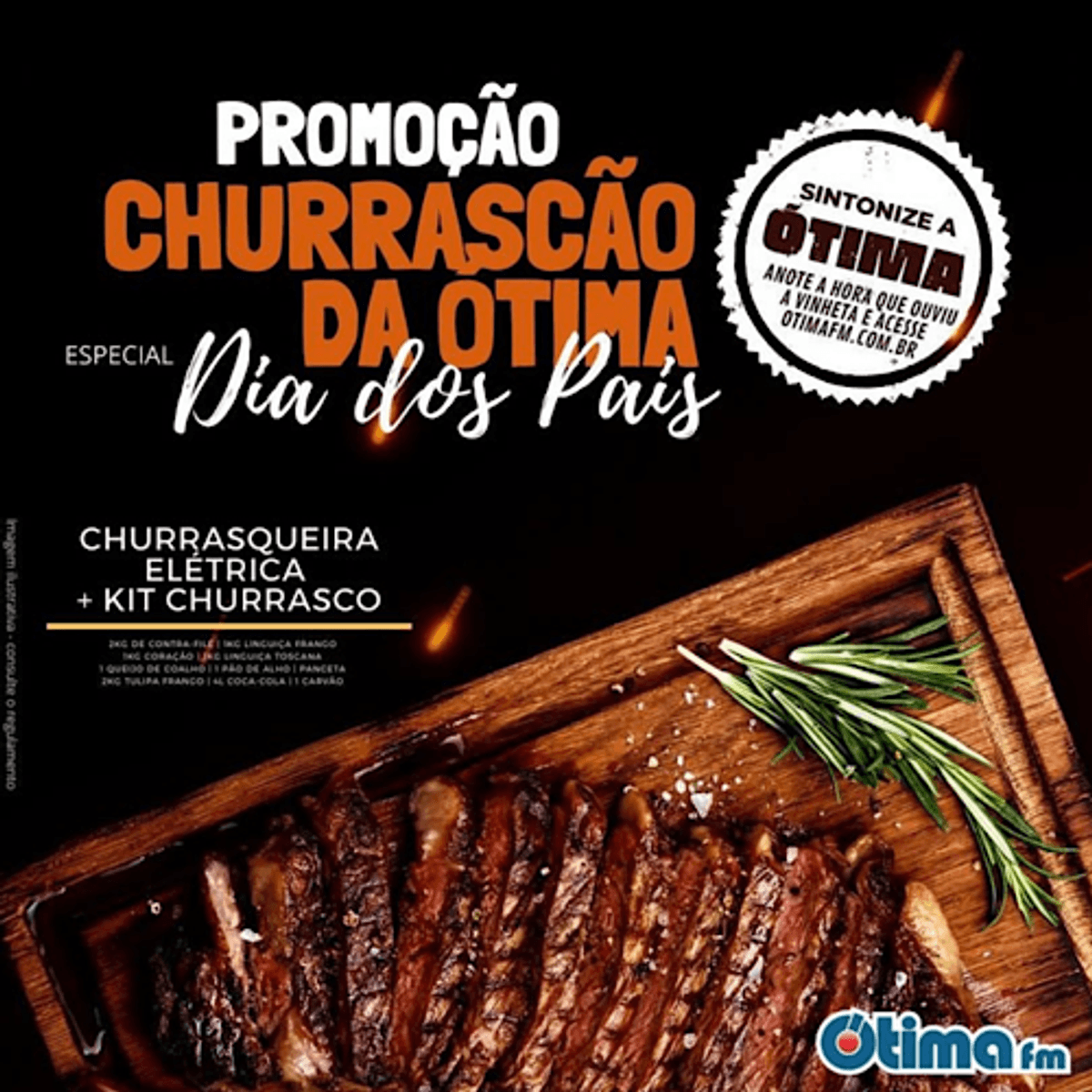 Ótima FM promove ação voltada ao Dia dos Pais em São José dos Campos (SP)