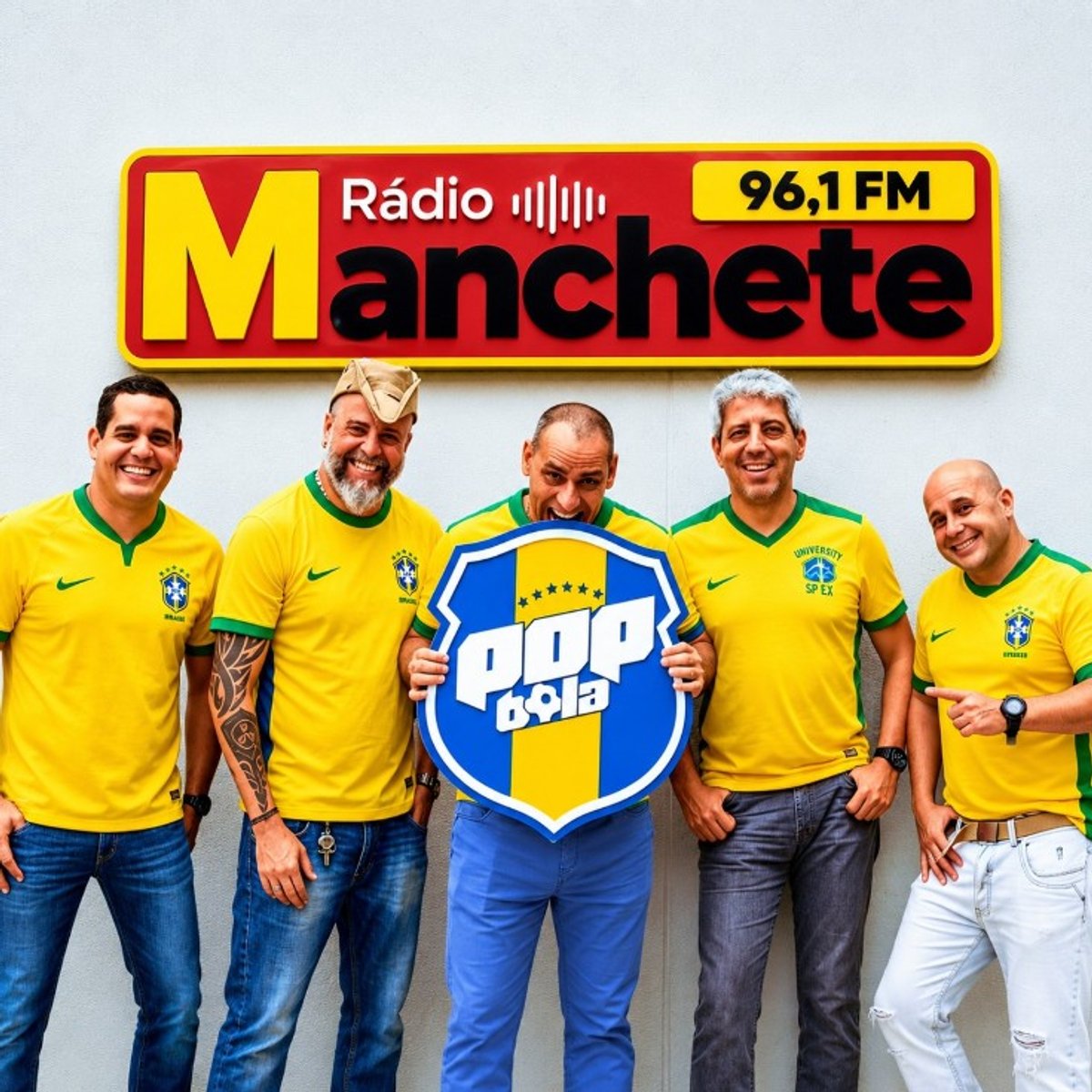 Rádio Manchete fecha parceria com Pop Bola para transmissões dos jogos do Brasil na Copa do Mundo