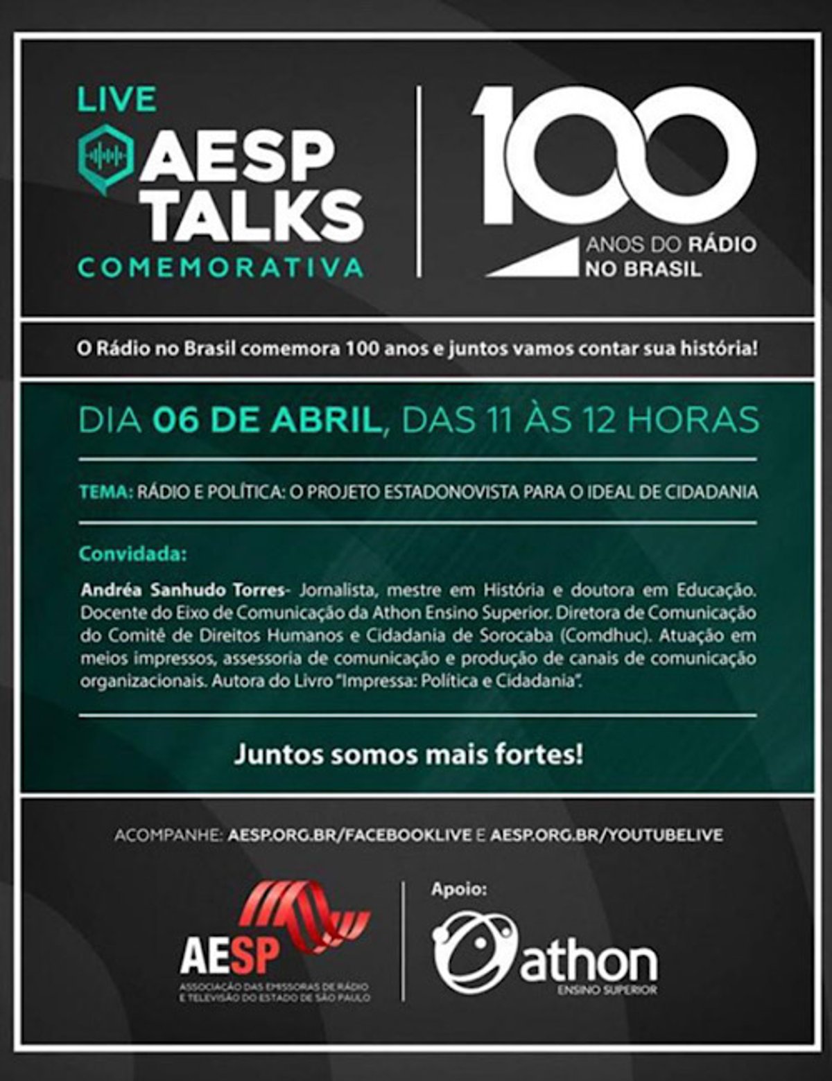 Série especial do AESP Talks aborda o rádio e a política na época do Estado Novo