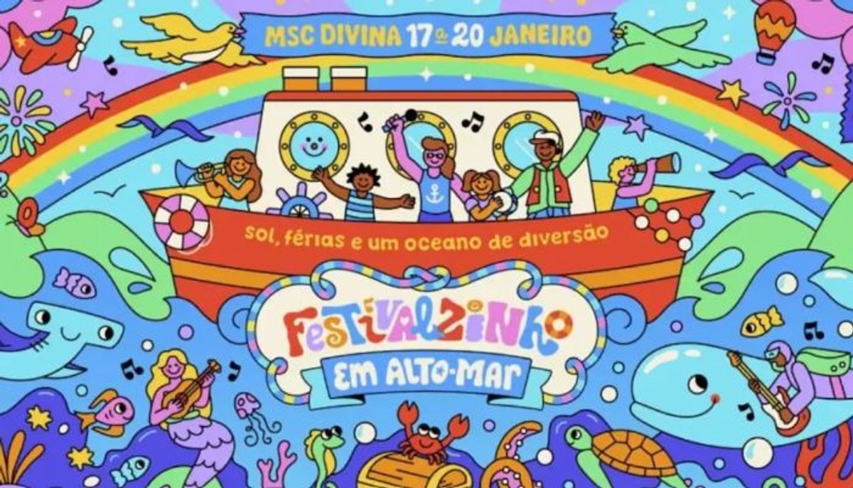 Cultura FM de Uberlândia promove viagem para família em cruzeiro temático infantil
