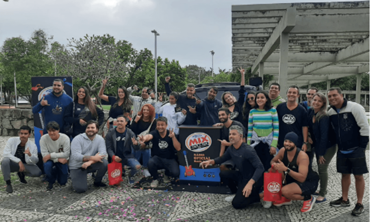 Rádio Mix FM realiza BlitzMix Especial alusivo ao Rock in Rio no Rio de Janeiro