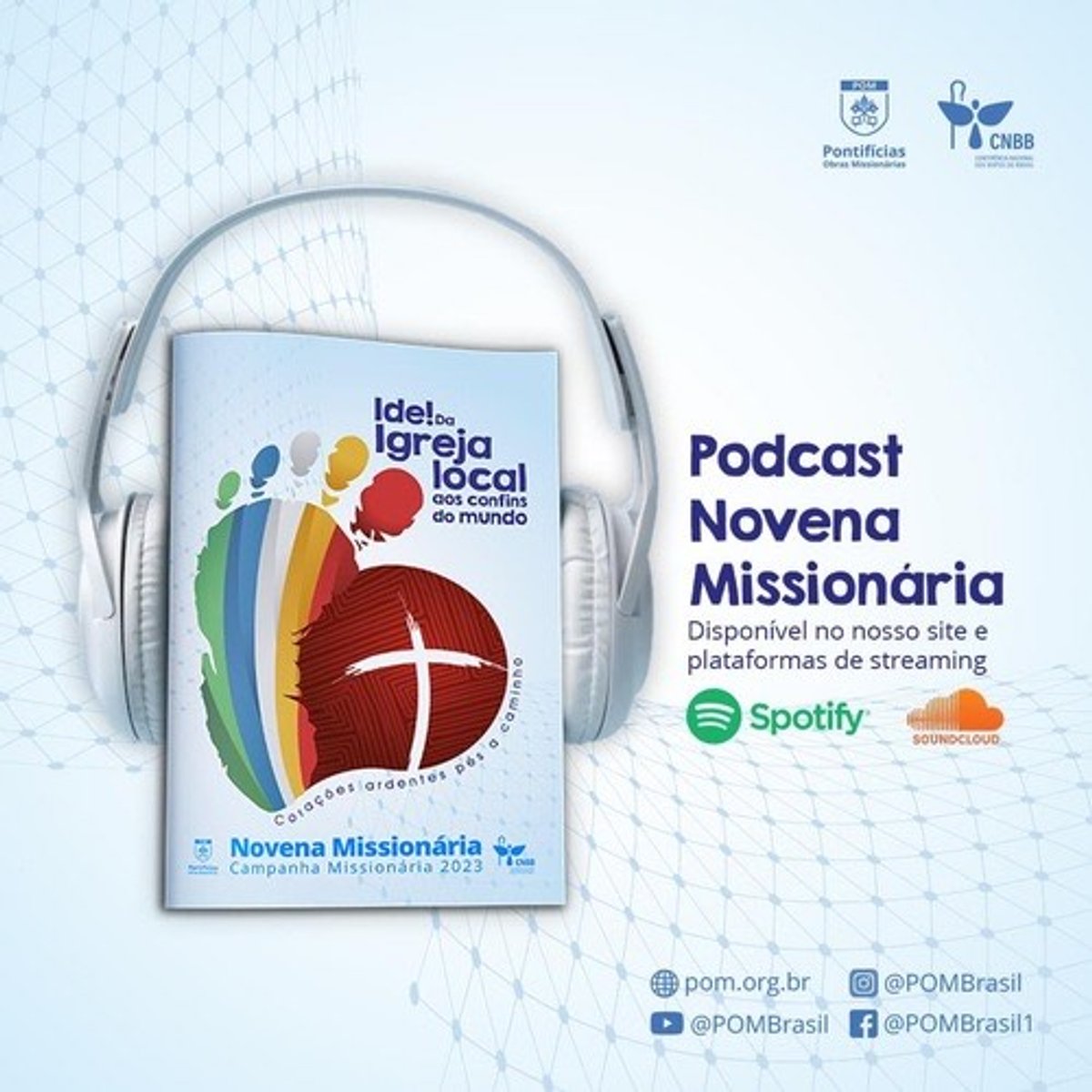 Rádio Aparecida lança em parceria com instituição religiosa podcast com a Novena Missionária 2023