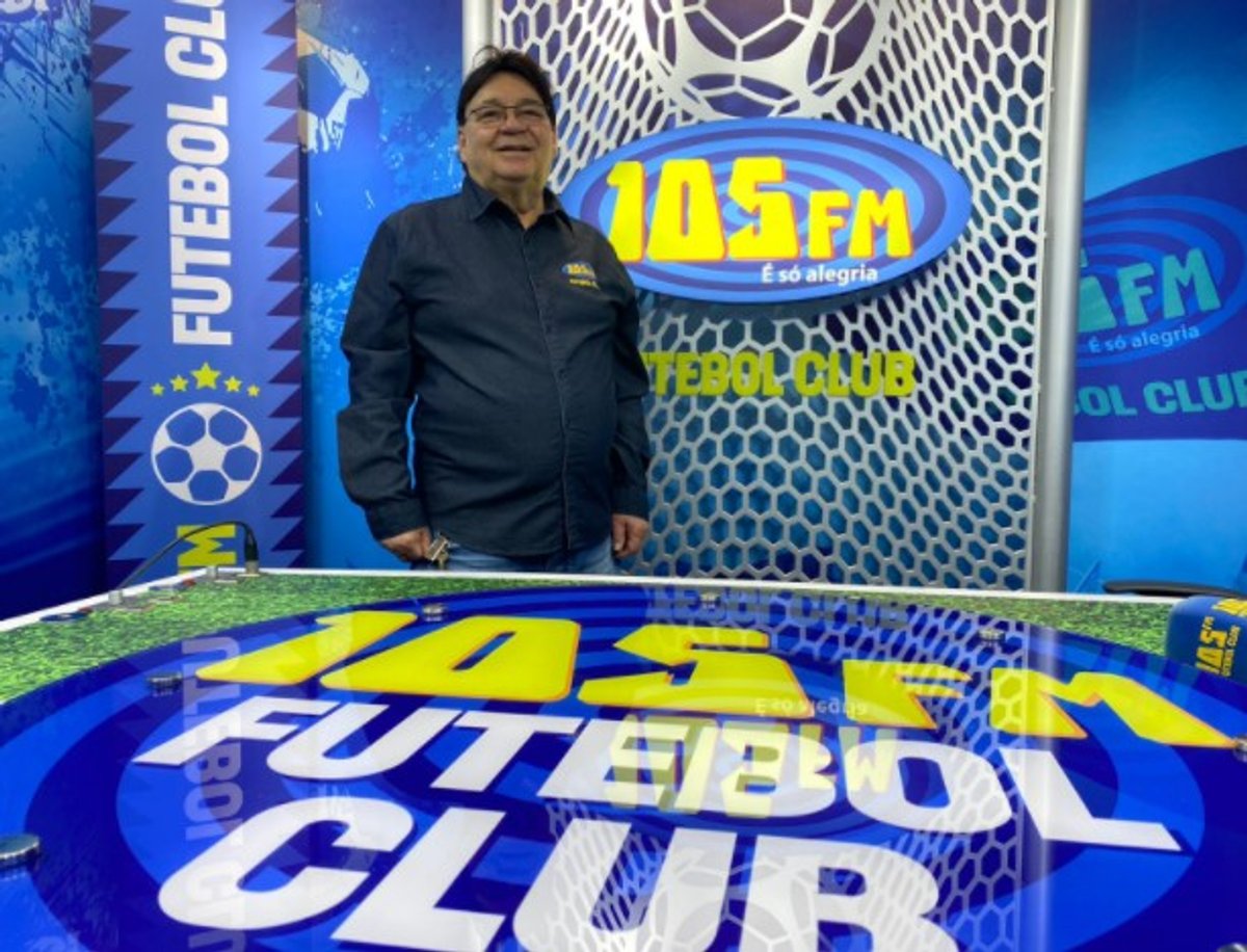 105 FM anuncia Oswaldo Maciel como novo reforço da equipe esportiva do 105 FM Futebol Club