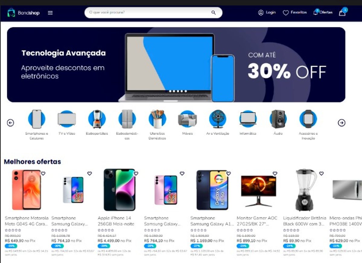 Grupo Bandeirantes lança a plataforma de e-commerce Bandshop
