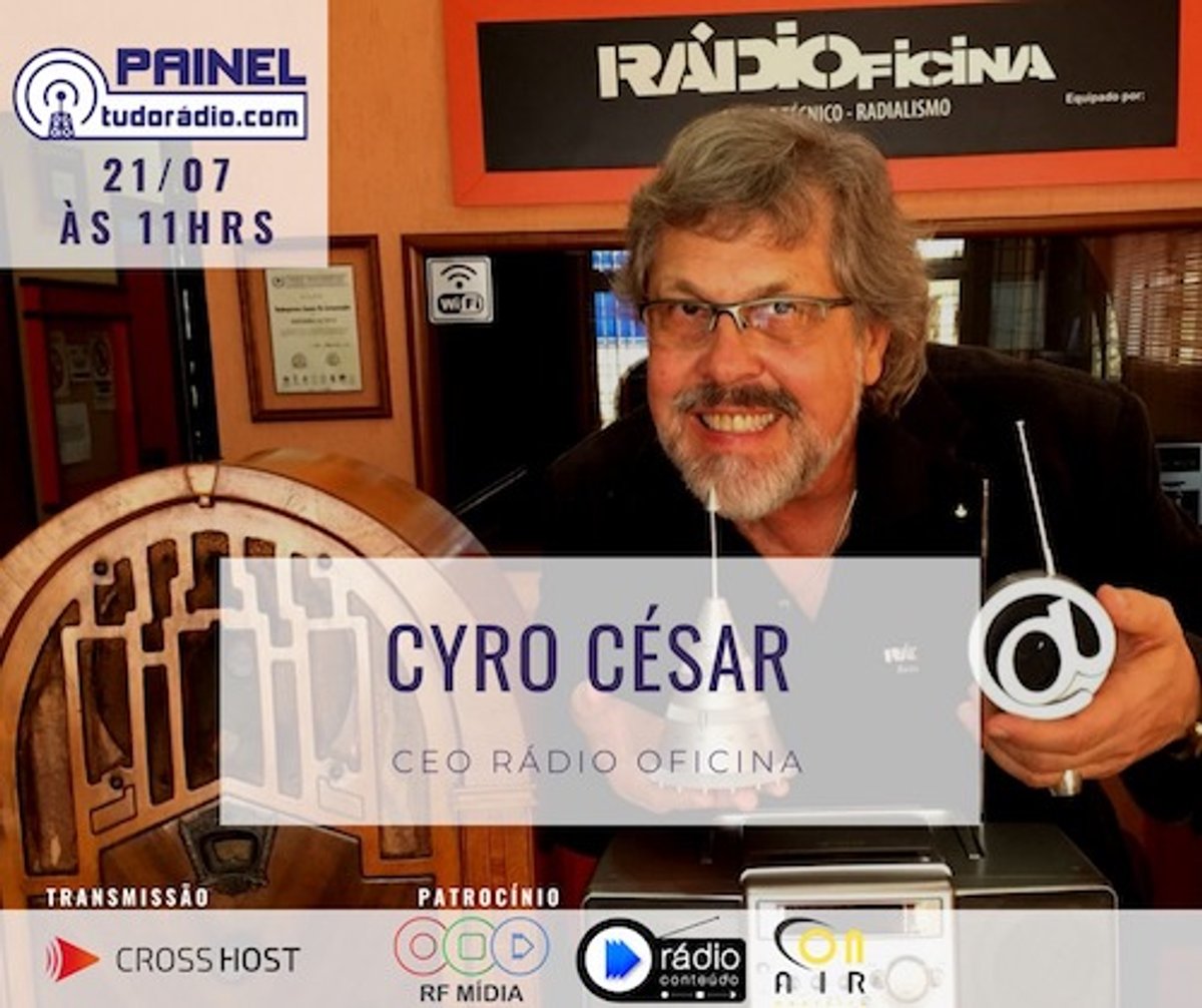 Painel tudoradio.com confirma Cyro César e Felipe Xavier como convidados das duas próximas edições 