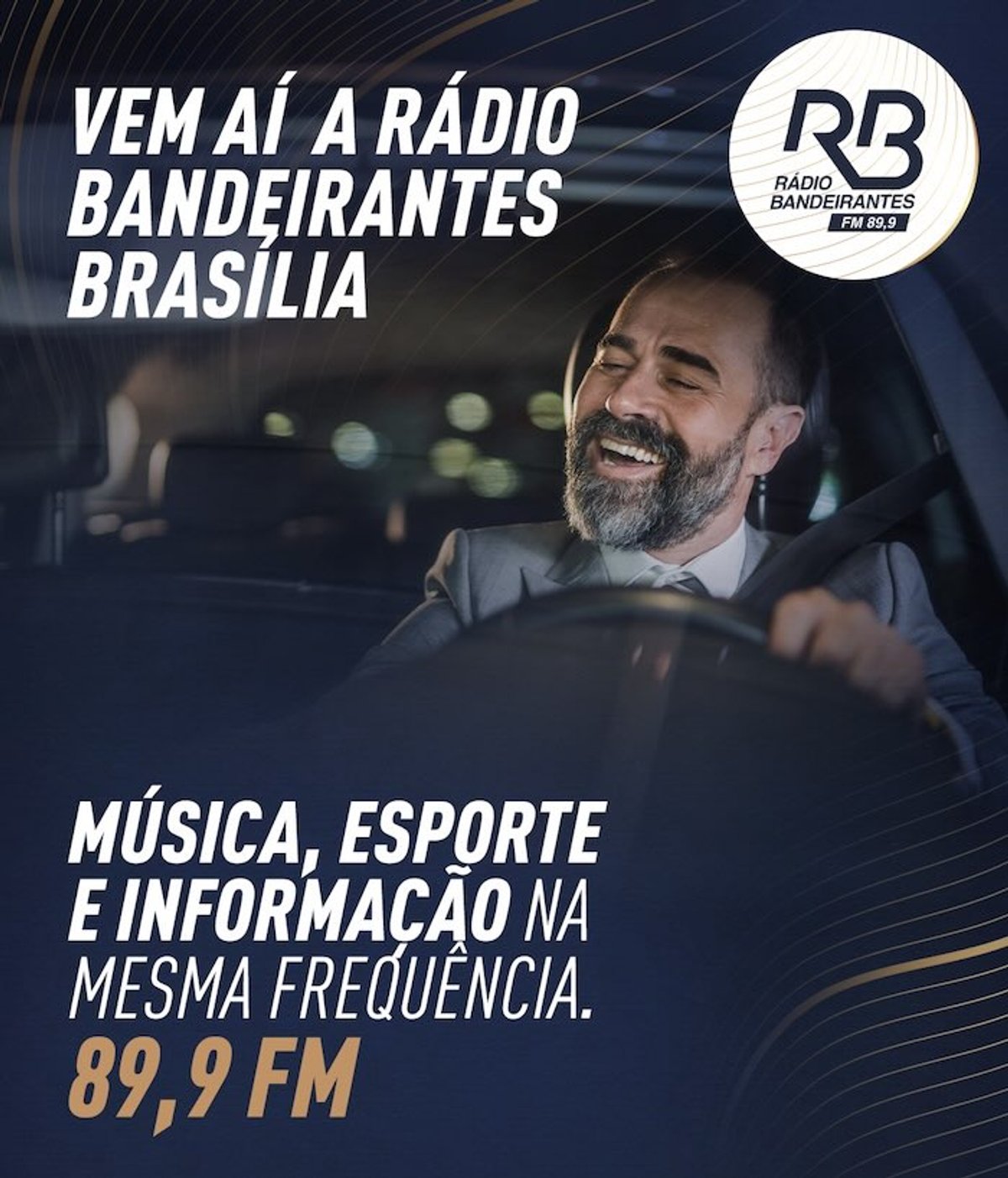 Grupo Bandeirantes anuncia estreia da Rádio Bandeirantes em Brasília para julho