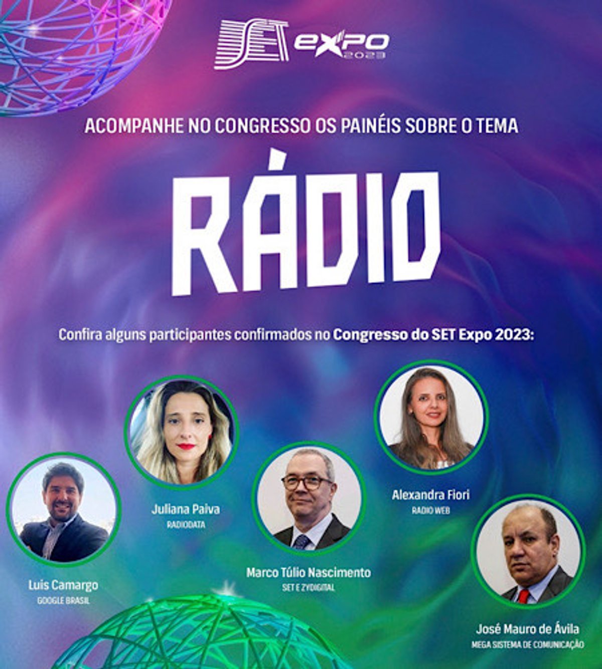 Futuro do rádio em foco: SET Expo 2023 completa grade de palestras do Dia do Rádio