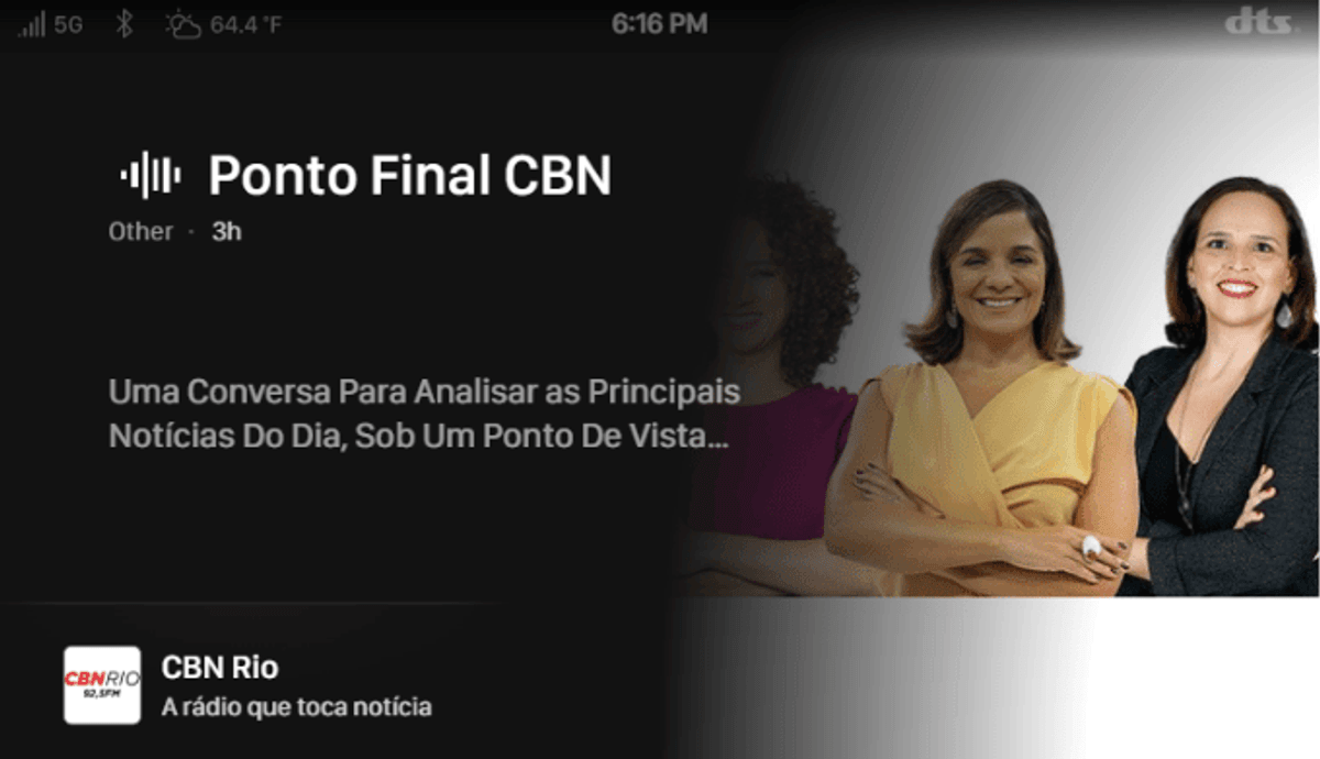 Sistema Globo de Rádio amplia presença em plataformas automotivas digitais e avança na distribuição via TVRO