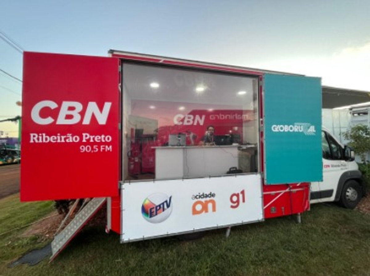 CBN marca presença na Agrishow em Ribeirão Preto (SP) com estúdio móvel