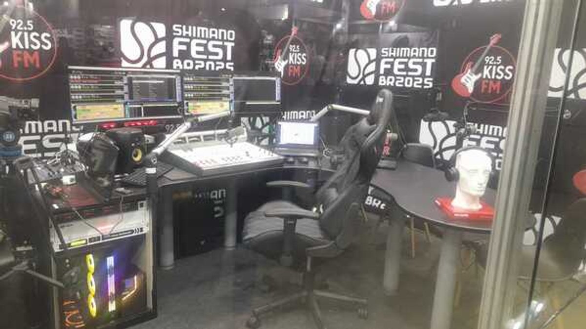Kiss FM realiza transmissões ao vivo direto do Shimano Fest em São Paulo