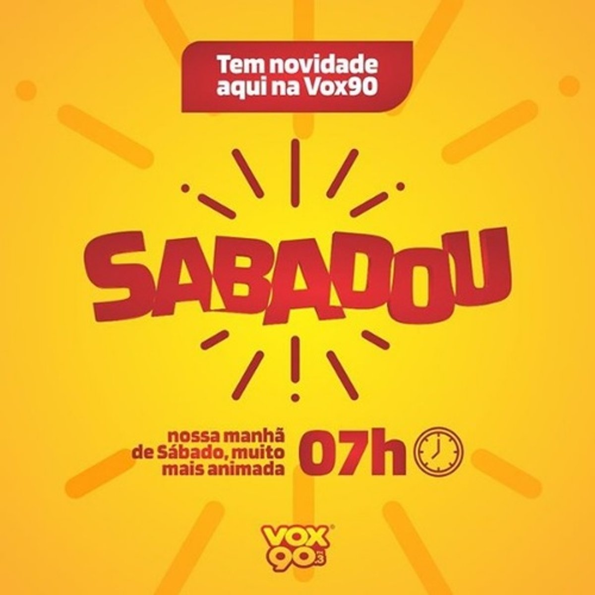 Vox 90 FM anuncia nova atração para as manhãs de sábado no interior paulista
