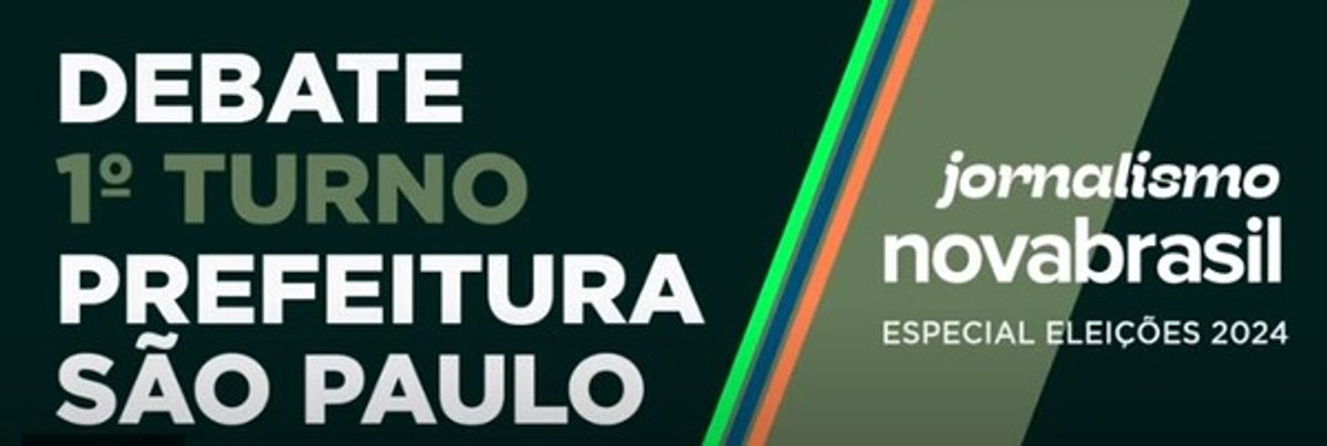 Novabrasil FM realiza debate entre candidatos à Prefeitura de São Paulo em parceria com SBT e Terra