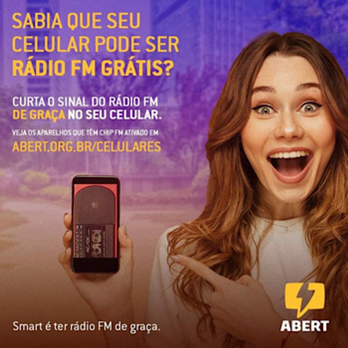 ABERT faz homenagem ao Dia Nacional do Rádio e promove campanha pelo chip FM nos celulares