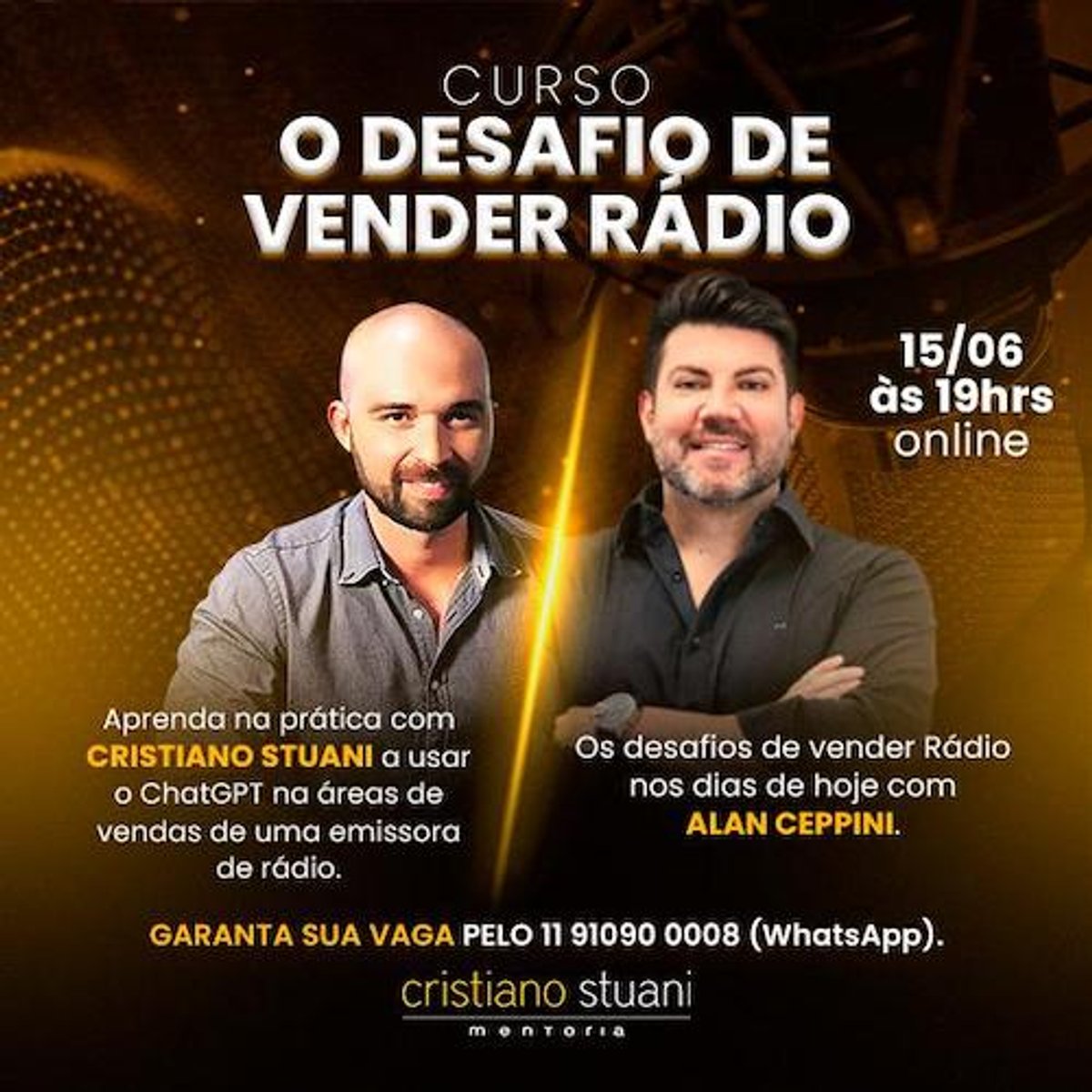 Especialistas discutem o futuro das vendas em rádio em curso online