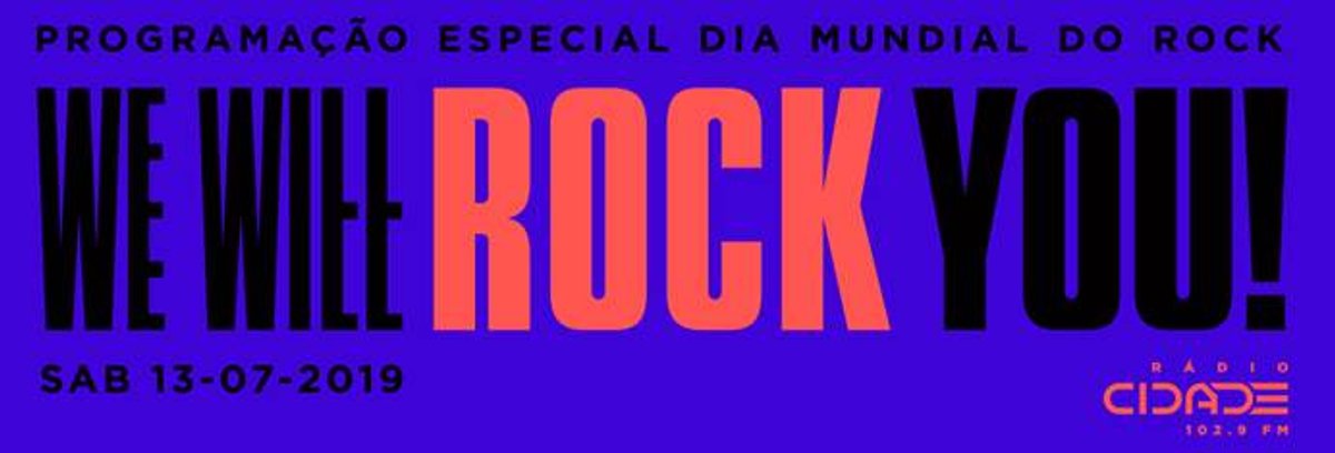 Rádio Cidade está com ações e programação especial para o Dia Mundial do Rock