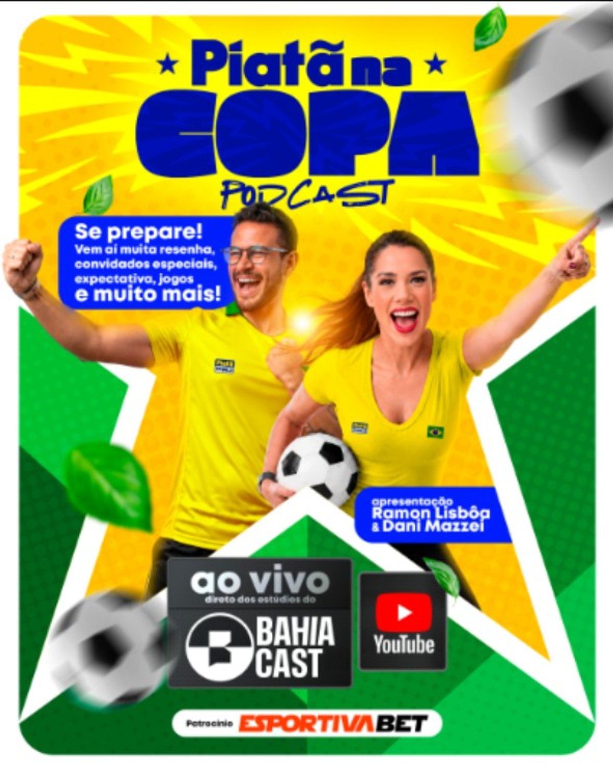 Piatã FM prepara cobertura especial para a Copa do Mundo de 2026 com ações no rádio, digital e nas ruas